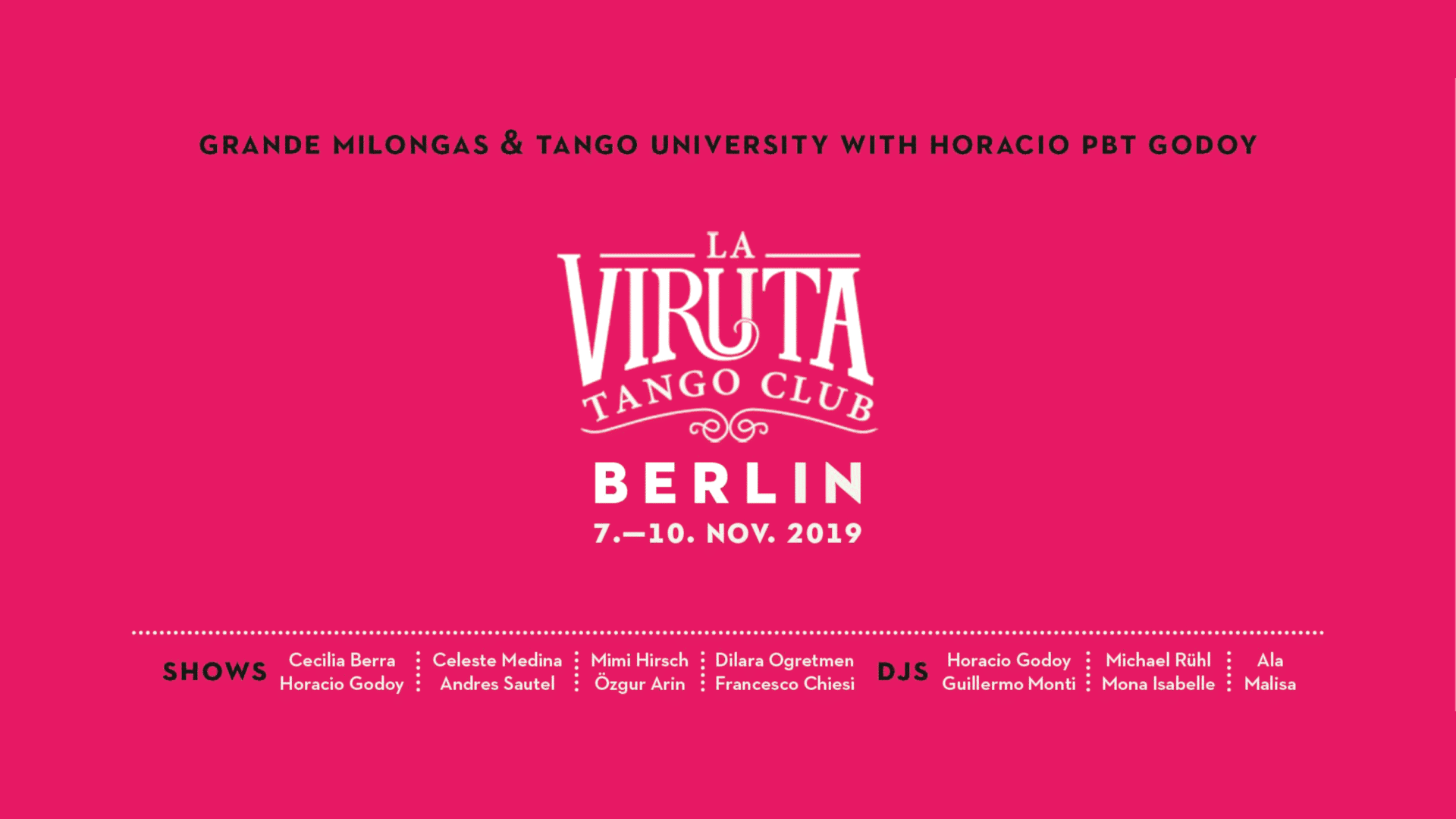 La Viruta Tango Club Berlin 2019 event picture