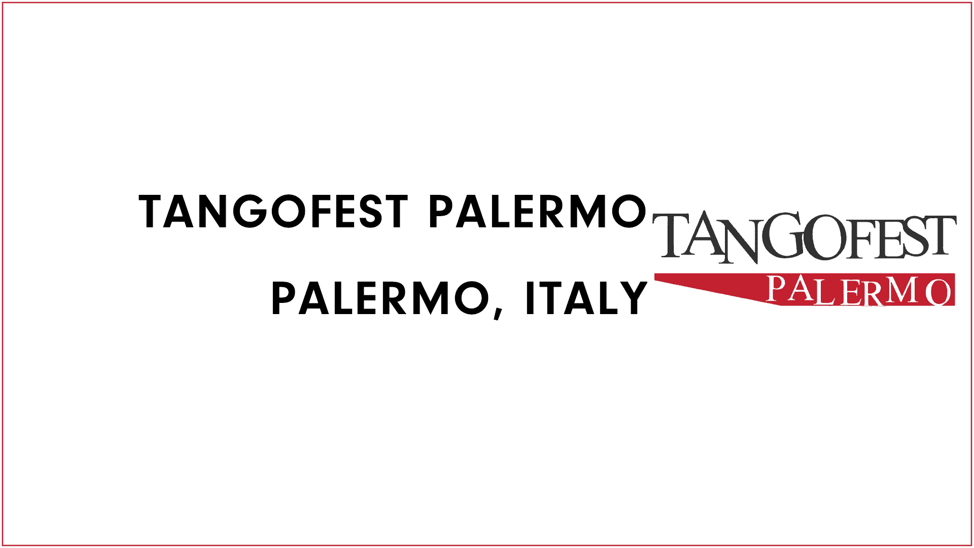 TangoFest Palermo