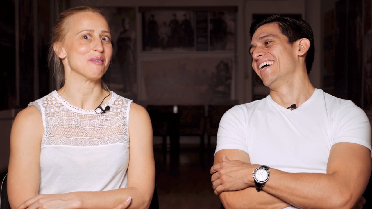 Video Preview Image of How did Sara Grdan and Ivan Terrazas start to dance?