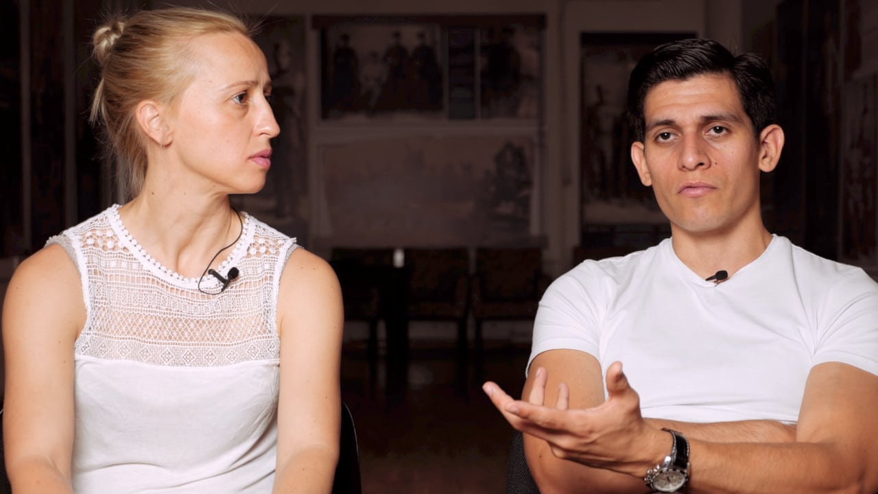 How do Sara Grdan and Ivan Terrazas teach Tango?