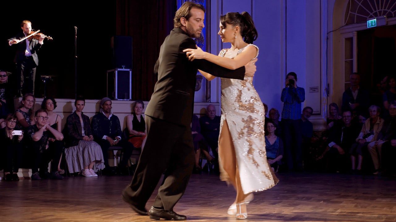 Video Preview Image of Sofia Saborido and Pablo Inza – Gallo ciego by Solo Tango Orquesta