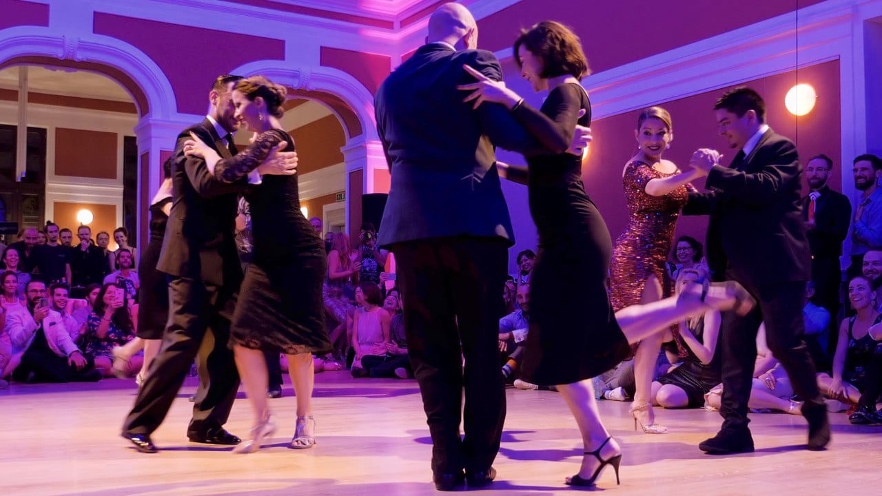 Video Preview Image of Stephanie Fesneau and Fausto Carpino – Paciencia with the Maestros of Tango Cazino 2018