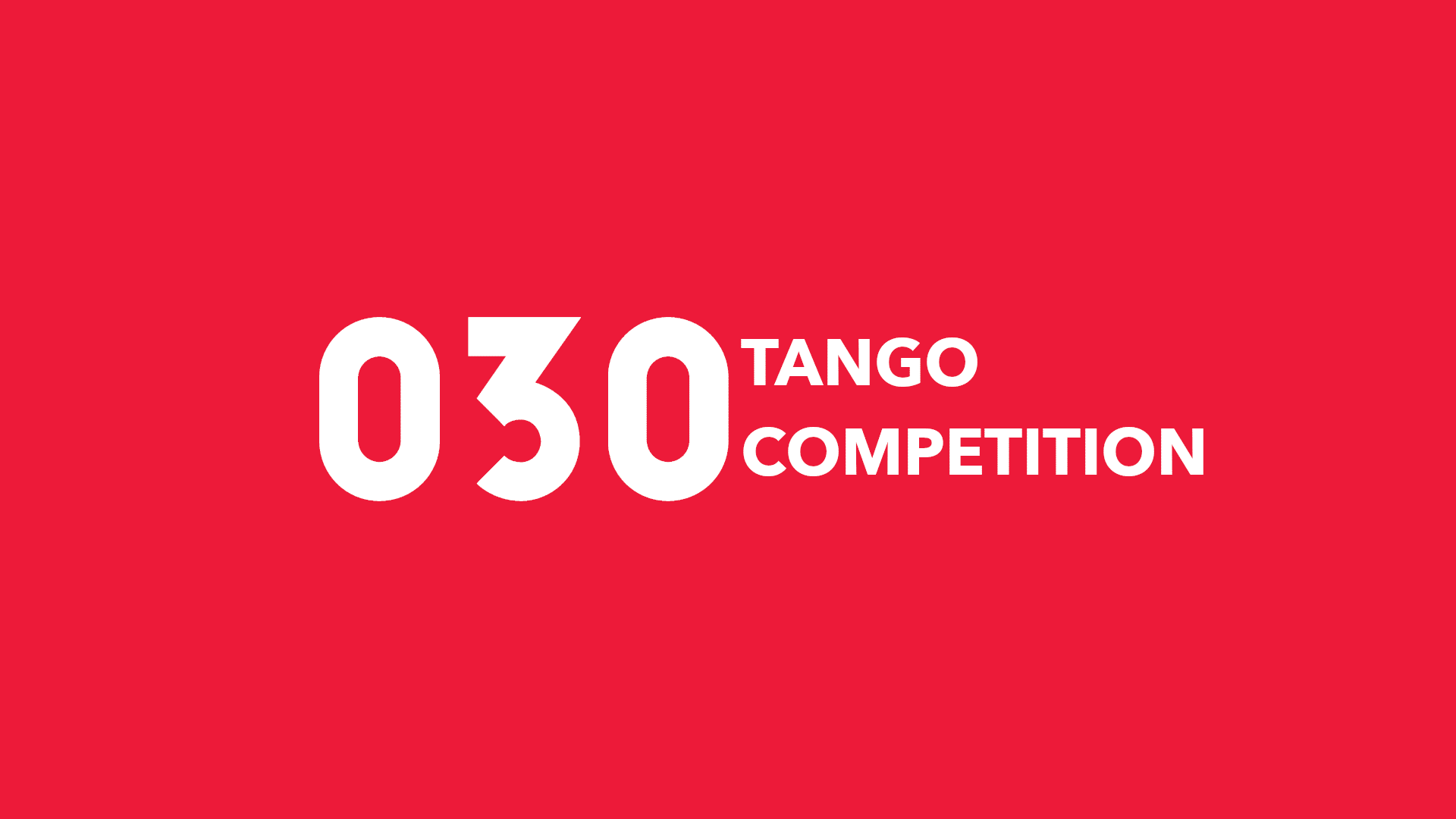Tango Competition